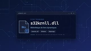 Visuel technique du fichier s32krnll.dll, bibliothèque de liens dynamiques de Windows
