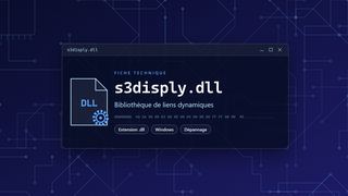 Visuel technique du fichier s3disply.dll, bibliothèque de liens dynamiques de Windows