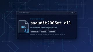 Visuel technique du fichier saaudit2005mt.dll, bibliothèque de liens dynamiques de Windows