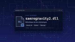 Visuel technique du fichier saerogravity2.dll, bibliothèque de liens dynamiques de Windows