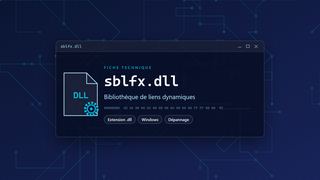 Visuel technique du fichier sblfx.dll, bibliothèque de liens dynamiques de Windows