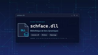 Visuel technique du fichier schface.dll, bibliothèque de liens dynamiques de Windows