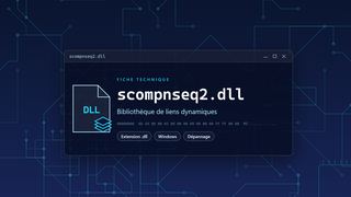 Visuel technique du fichier scompnseq2.dll, bibliothèque de liens dynamiques de Windows