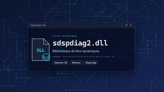 Visuel technique du fichier sdspdiag2.dll, bibliothèque de liens dynamiques de Windows