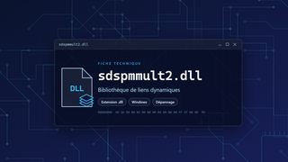 Visuel technique du fichier sdspmmult2.dll, bibliothèque de liens dynamiques de Windows