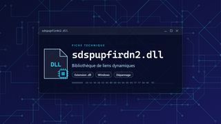 Visuel technique du fichier sdspupfirdn2.dll, bibliothèque de liens dynamiques de Windows