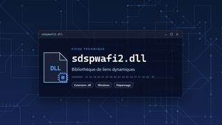 Visuel technique du fichier sdspwafi2.dll, bibliothèque de liens dynamiques de Windows