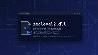 Visuel technique du fichier seclevel2.dll, bibliothèque de liens dynamiques de Windows