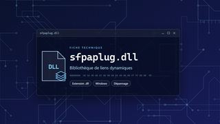 Visuel technique du fichier sfpaplug.dll, bibliothèque de liens dynamiques de Windows
