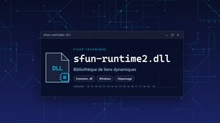 Visuel technique du fichier sfun-runtime2.dll, bibliothèque de liens dynamiques de Windows
