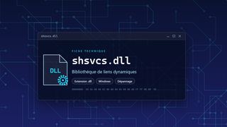 Visuel technique du fichier shsvcs.dll, bibliothèque de liens dynamiques de Windows