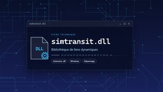 Visuel technique du fichier simtransit.dll, bibliothèque de liens dynamiques de Windows