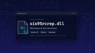 Visuel technique du fichier sis95rcrep.dll, bibliothèque de liens dynamiques de Windows