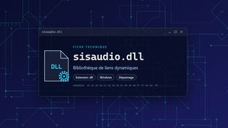 Visuel technique du fichier sisaudio.dll, bibliothèque de liens dynamiques de Windows