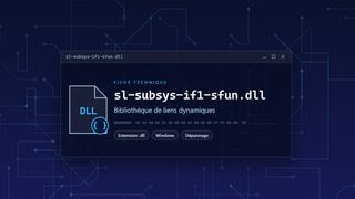 Visuel technique du fichier sl-subsys-if1-sfun.dll, bibliothèque de liens dynamiques de Windows