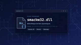 Visuel technique du fichier smackw32.dll, bibliothèque de liens dynamiques de Windows