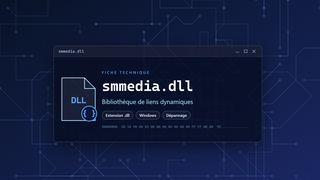 Visuel technique du fichier smmedia.dll, bibliothèque de liens dynamiques de Windows