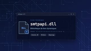 Visuel technique du fichier smtpapi.dll, bibliothèque de liens dynamiques de Windows