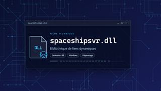 Visuel technique du fichier spaceshipsvr.dll, bibliothèque de liens dynamiques de Windows