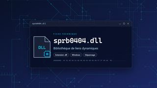 Visuel technique du fichier sprb0404.dll, bibliothèque de liens dynamiques de Windows