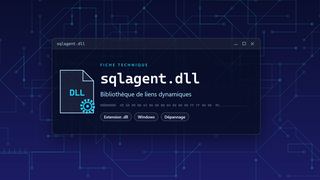 Visuel technique du fichier sqlagent.dll, bibliothèque de liens dynamiques de Windows