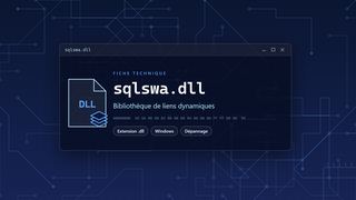 Visuel technique du fichier sqlswa.dll, bibliothèque de liens dynamiques de Windows