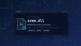 Visuel technique du fichier srmm.dll, bibliothèque de liens dynamiques de Windows
