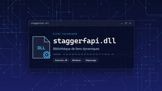 Visuel technique du fichier staggerfapi.dll, bibliothèque de liens dynamiques de Windows