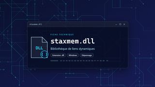 Visuel technique du fichier staxmem.dll, bibliothèque de liens dynamiques de Windows