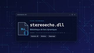 Visuel technique du fichier stereoecho.dll, bibliothèque de liens dynamiques de Windows