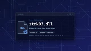 Visuel technique du fichier strk03.dll, bibliothèque de liens dynamiques de Windows