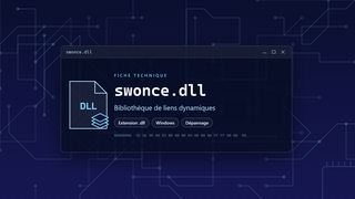 Visuel technique du fichier swonce.dll, bibliothèque de liens dynamiques de Windows