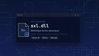 Visuel technique du fichier sxl.dll, bibliothèque de liens dynamiques de Windows