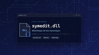 Visuel technique du fichier symedit.dll, bibliothèque de liens dynamiques de Windows