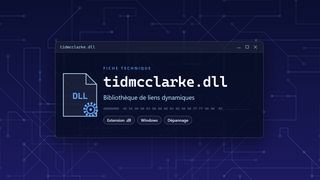 Visuel technique du fichier tidmcclarke.dll, bibliothèque de liens dynamiques de Windows