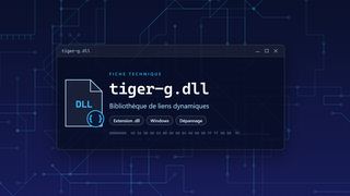 Visuel technique du fichier tiger-g.dll, bibliothèque de liens dynamiques de Windows
