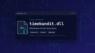 Visuel technique du fichier timebandit.dll, bibliothèque de liens dynamiques de Windows