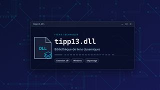 Visuel technique du fichier tipp13.dll, bibliothèque de liens dynamiques de Windows