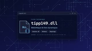 Visuel technique du fichier tipp149.dll, bibliothèque de liens dynamiques de Windows