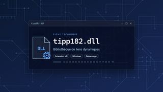 Visuel technique du fichier tipp182.dll, bibliothèque de liens dynamiques de Windows