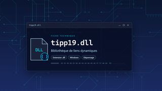 Visuel technique du fichier tipp19.dll, bibliothèque de liens dynamiques de Windows