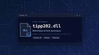 Visuel technique du fichier tipp202.dll, bibliothèque de liens dynamiques de Windows