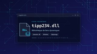 Visuel technique du fichier tipp234.dll, bibliothèque de liens dynamiques de Windows
