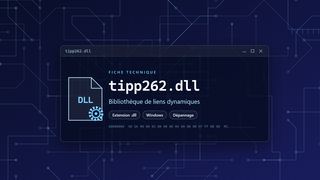 Visuel technique du fichier tipp262.dll, bibliothèque de liens dynamiques de Windows