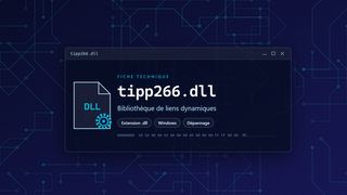 Visuel technique du fichier tipp266.dll, bibliothèque de liens dynamiques de Windows