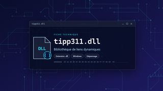 Visuel technique du fichier tipp311.dll, bibliothèque de liens dynamiques de Windows