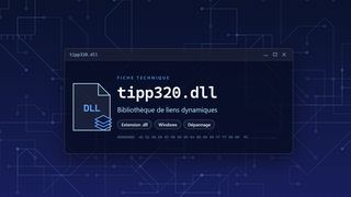 Visuel technique du fichier tipp320.dll, bibliothèque de liens dynamiques de Windows