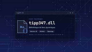 Visuel technique du fichier tipp347.dll, bibliothèque de liens dynamiques de Windows