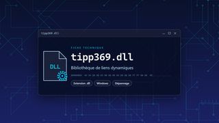Visuel technique du fichier tipp369.dll, bibliothèque de liens dynamiques de Windows