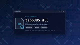 Visuel technique du fichier tipp395.dll, bibliothèque de liens dynamiques de Windows